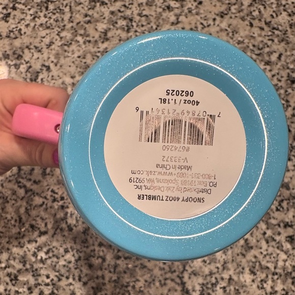 Peanuts Snoopy Tumbler Stainless Steel Two Way Sip 40oz Holiday 2025 - Picture 10 of 11